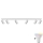 Aplique de baño regulable LED RGBW TURYN 6xGU10/6,5W/230V 2700-6500K Wi-Fi IP44 blanco