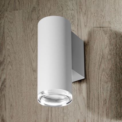 Aplique de baño TURYN 1xGU10/10W/230V IP44 blanco