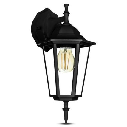Aplique de exterior 1xE27/40W/230V IP44 negro
