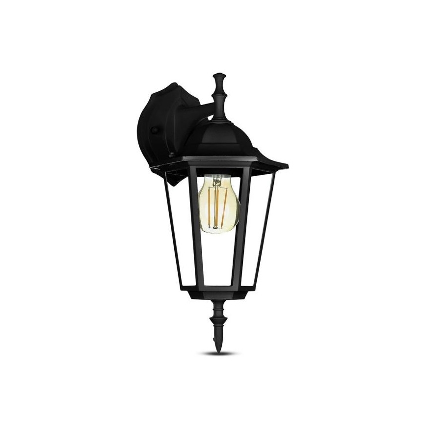 Aplique de exterior 1xE27/40W/230V IP44 negro