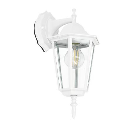 Aplique de exterior 1xE27/60W/230V IP44 blanco