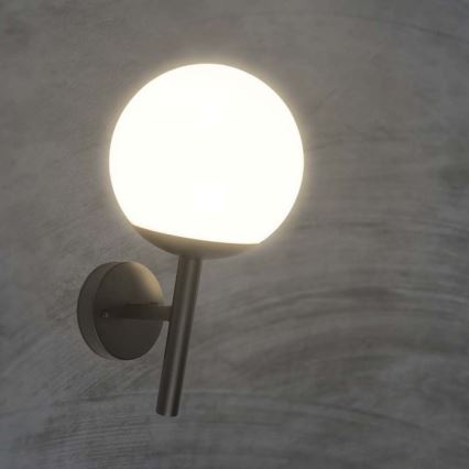 Aplique de exterior 1xE27/60W/230V IP44 negro