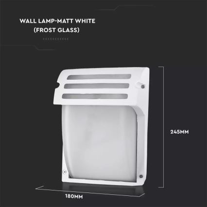 Aplique de exterior AMALFI 1xE27/60W/230V IP44
