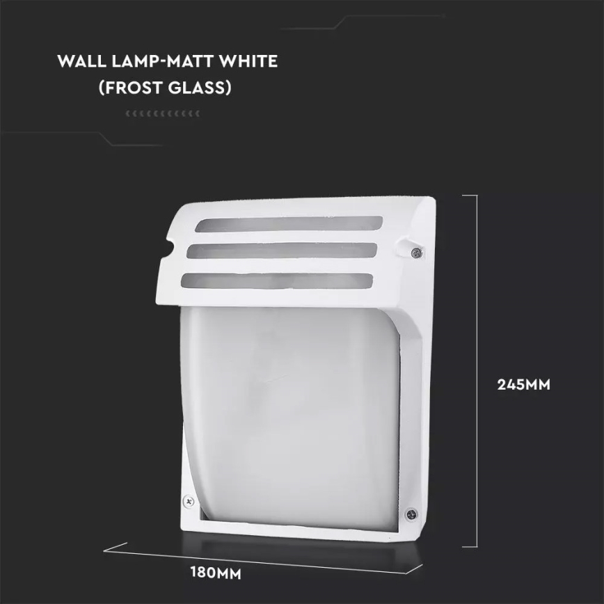 Aplique de exterior AMALFI 1xE27/60W/230V IP44