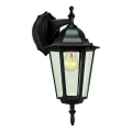 Aplique de exterior ARRAIA 1xE27/15W/230V IP44 negro