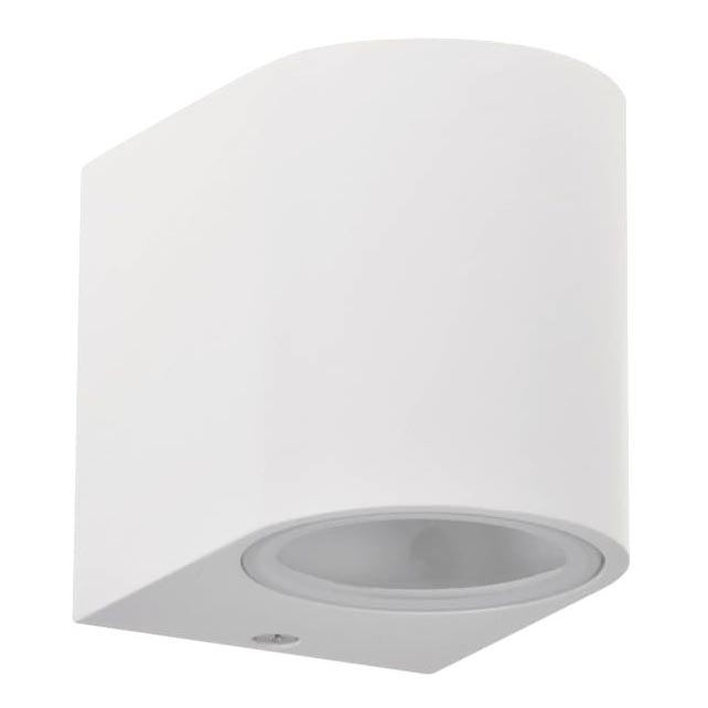 Aplique de exterior BOSTON 1xGU10/10W/230V IP44 blanco