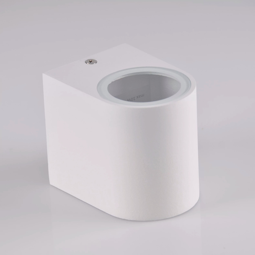 Aplique de exterior BOSTON 1xGU10/10W/230V IP44 blanco