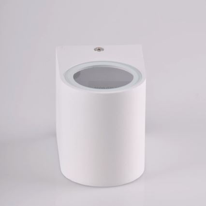 Aplique de exterior BOSTON 1xGU10/10W/230V IP44 blanco