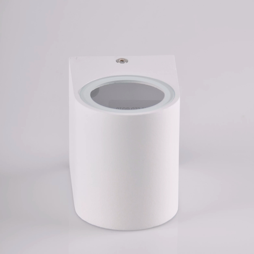 Aplique de exterior BOSTON 1xGU10/10W/230V IP44 blanco