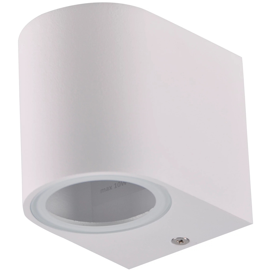 Aplique de exterior BOSTON 1xGU10/10W/230V IP44 blanco