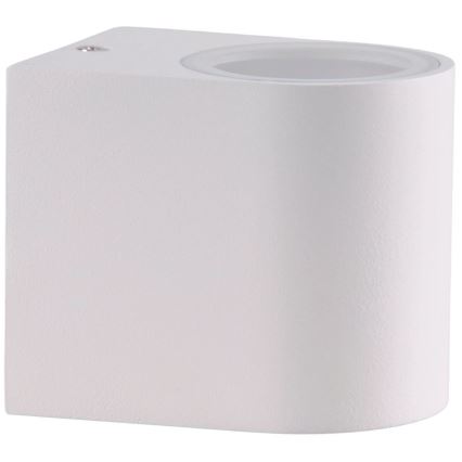 Aplique de exterior BOSTON 1xGU10/10W/230V IP44 blanco