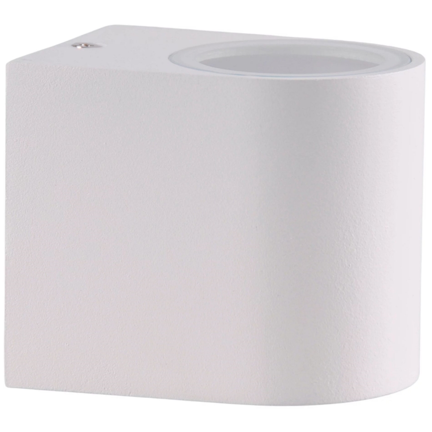 Aplique de exterior BOSTON 1xGU10/10W/230V IP44 blanco