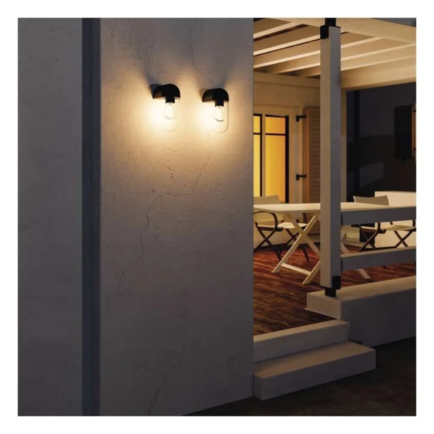 Aplique de exterior CASSIA 1xE27/15W/230V IP44