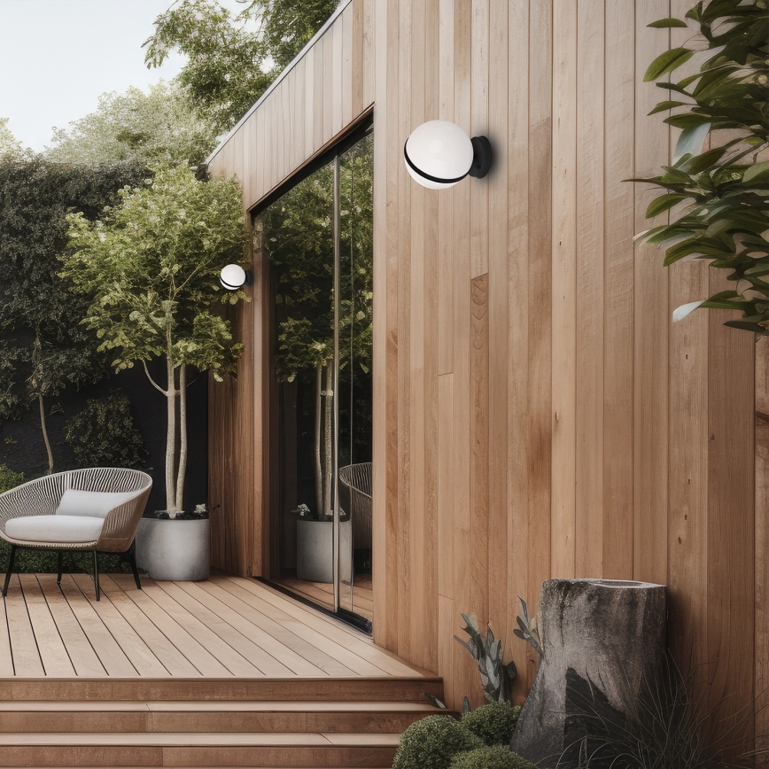 Aplique de exterior CIRCULO 1xE27/40W/230V IP44