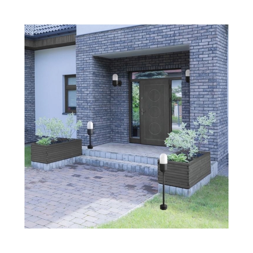Aplique de exterior HORTEN 1xE27/10W/230V IP44