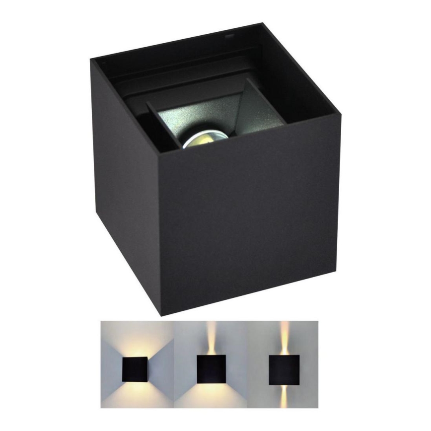 Aplique de exterior KIOTO 1xG9/5W/230V IP44 negro