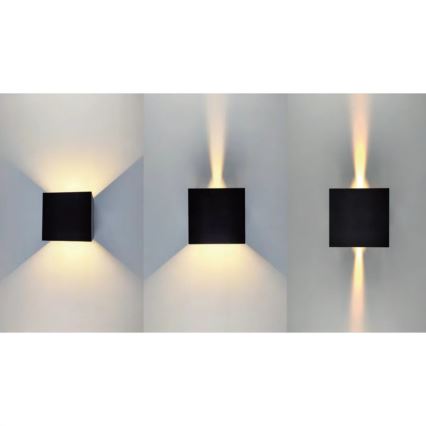 Aplique de exterior KIOTO 1xG9/5W/230V IP44 negro