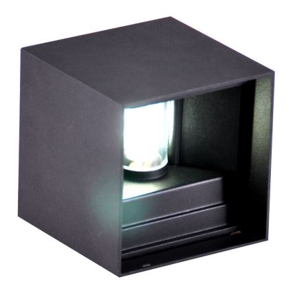 Aplique de exterior KIOTO 1xG9/5W/230V IP44 negro
