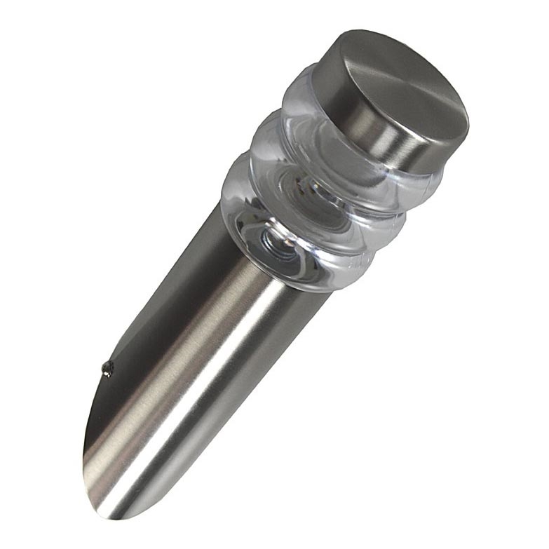 Aplique de exterior LULA 1xE27 / 50W / 230V IP44 acero inoxidable
