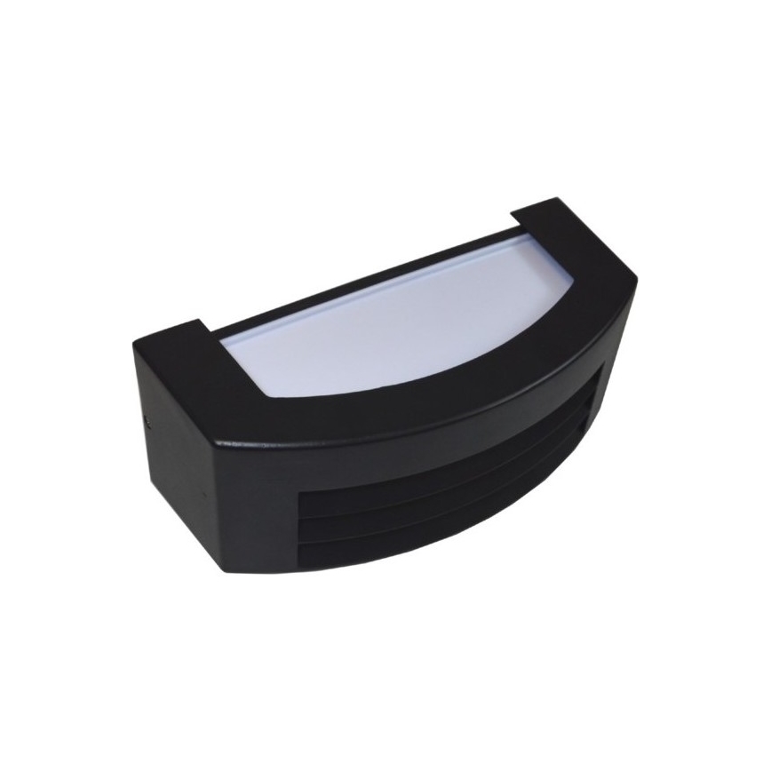 Aplique de exterior OLIANA 1xE27/60W/230V IP54 negro