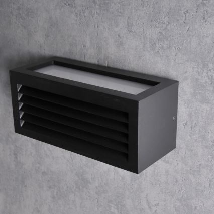 Aplique de exterior OSAKA 1xE27/12W/230V IP54