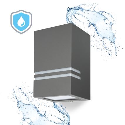Aplique de exterior QUAZAR 1xGU10/11W/230V IP44