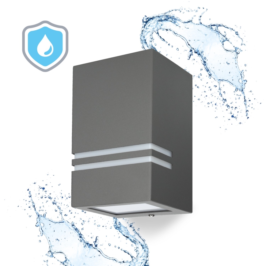 Aplique de exterior QUAZAR 1xGU10/11W/230V IP44