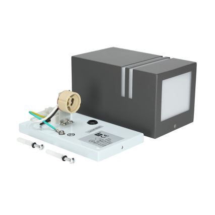Aplique de exterior QUAZAR 1xGU10/11W/230V IP44