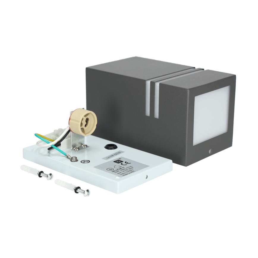 Aplique de exterior QUAZAR 1xGU10/11W/230V IP44