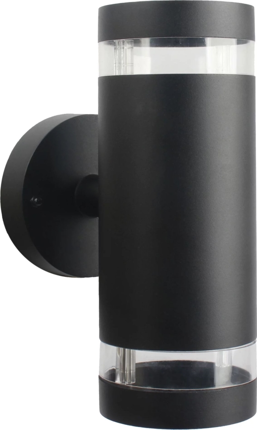 Aplique de exterior RINO 2xGU10/12W/230V IP54 negro