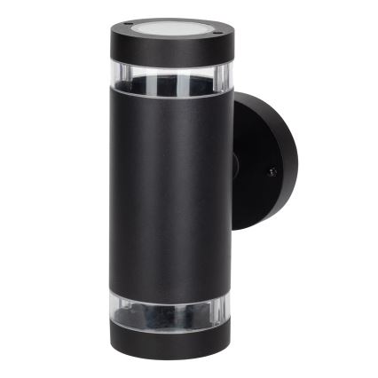 Aplique de exterior RINO 2xGU10/12W/230V IP54 negro