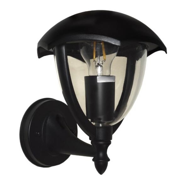 Aplique de exterior SANTIGO 1xE27/50W/230V IP54 negro