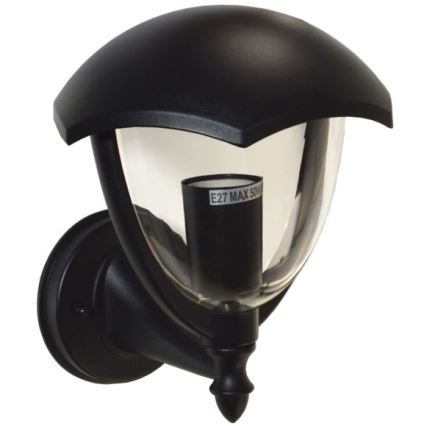 Aplique de exterior SANTIGO 1xE27/50W/230V IP54 negro