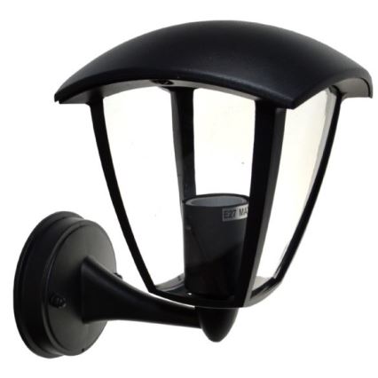 Aplique de exterior SURVA 1xE27/60W/230V IP44 negro