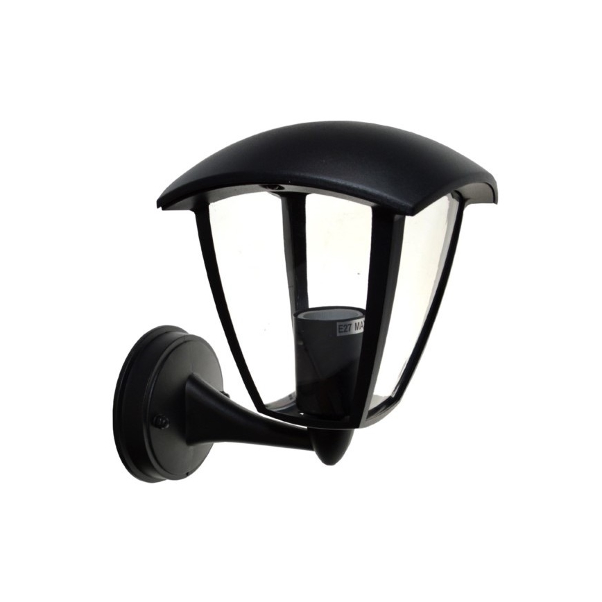 Aplique de exterior SURVA 1xE27/60W/230V IP44 negro