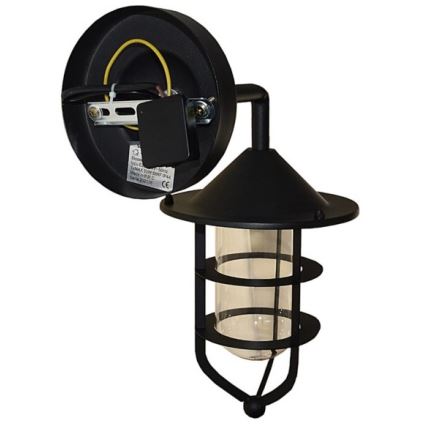 Aplique de exterior TAMA 1xE27/60W/230V IP44 negro