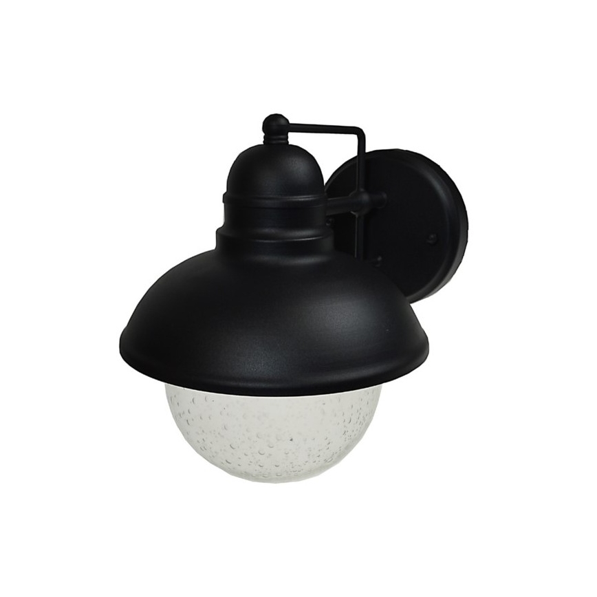 Aplique de exterior WILDA 1xE27/60W/230V IP44 negro