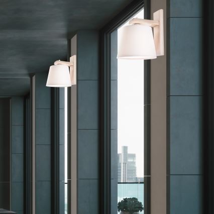 Aplique de pared AIDA 1xE27/60W/230V roble