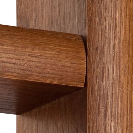 Aplique de pared AIDA 1xE27/60W/230V roble