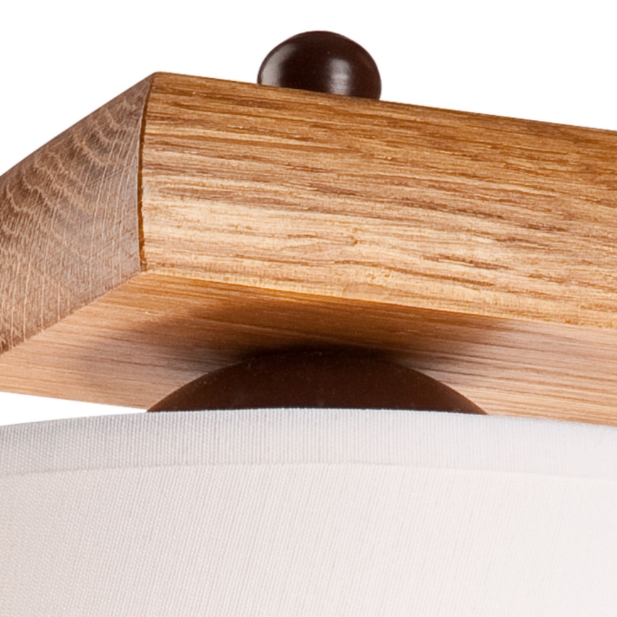 Aplique de pared AIDA 1xE27/60W/230V roble