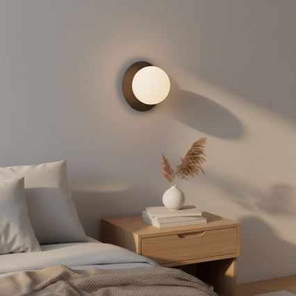 Aplique de pared AMERICANA 1xG9/8W/230V negro