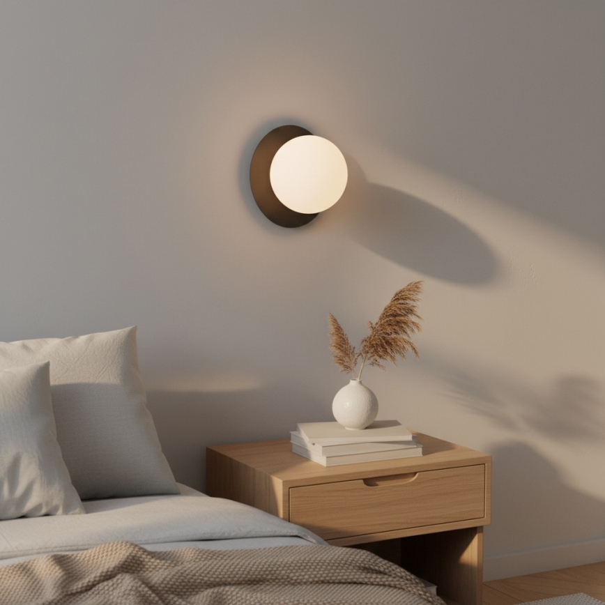 Aplique de pared AMERICANA 1xG9/8W/230V negro