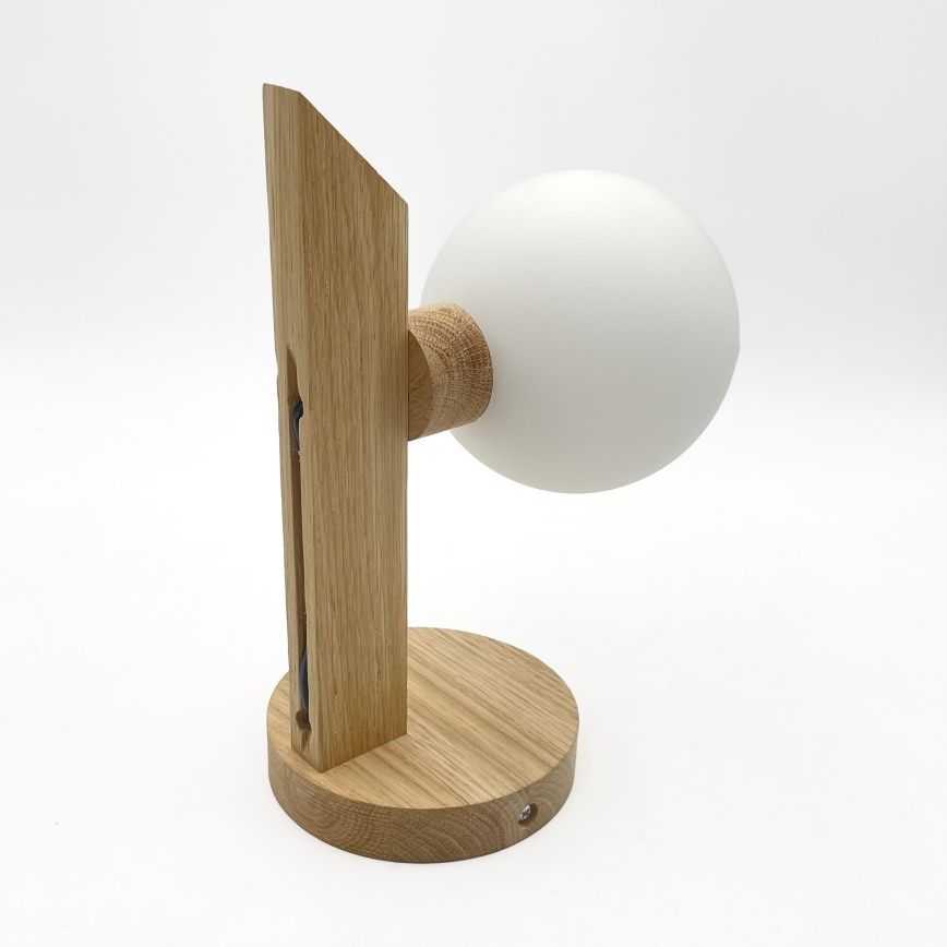 Aplique de pared ANTONIO 1xG9/5W/230V roble/blanco