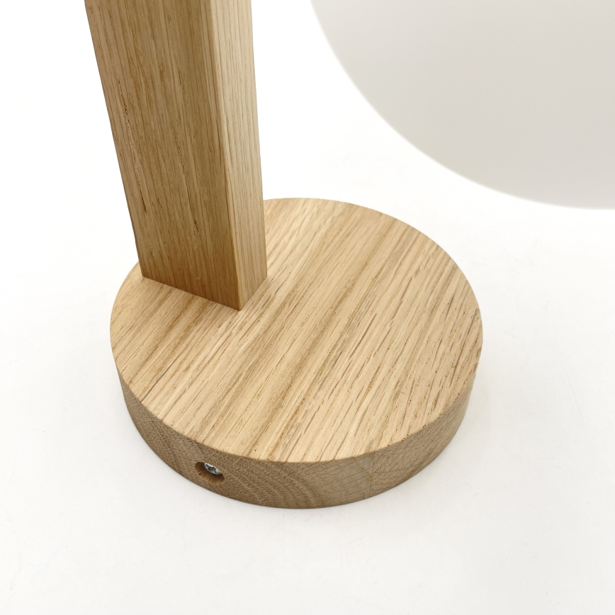 Aplique de pared ANTONIO 1xG9/5W/230V roble/blanco