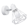 Aplique de pared ARTEMIS 1xE14/40W/230V blanco