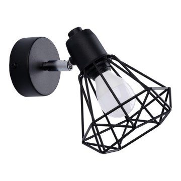 Aplique de pared ARTEMIS 1xE14/40W/230V negro