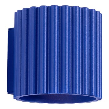 Aplique de pared AURA 1xG9/10W/230V azul