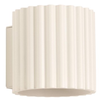 Aplique de pared AURA 1xG9/10W/230V color crema