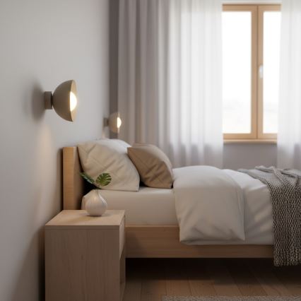 Aplique de pared BIBI 1xG9/8W/230V beige