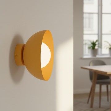 Aplique de pared BIBI 1xG9/8W/230V naranja